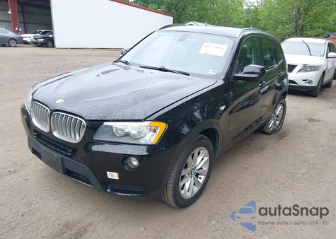 2013 BMW X3 xDrive28I из США, поврежденный, VIN 5UXWX9C50D0A15879